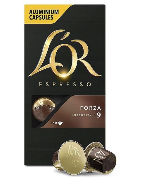 Kapsułki do Nespresso L'OR Espresso Forza Kawa 10 szt