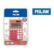 Przybory szkolne - MILAN Kalkulator kieszonkowy Copper na blistrze róż - miniaturka - grafika 1