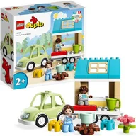 Klocki - LEGO Duplo Dom rodzinny na kółkach 10986 - miniaturka - grafika 1