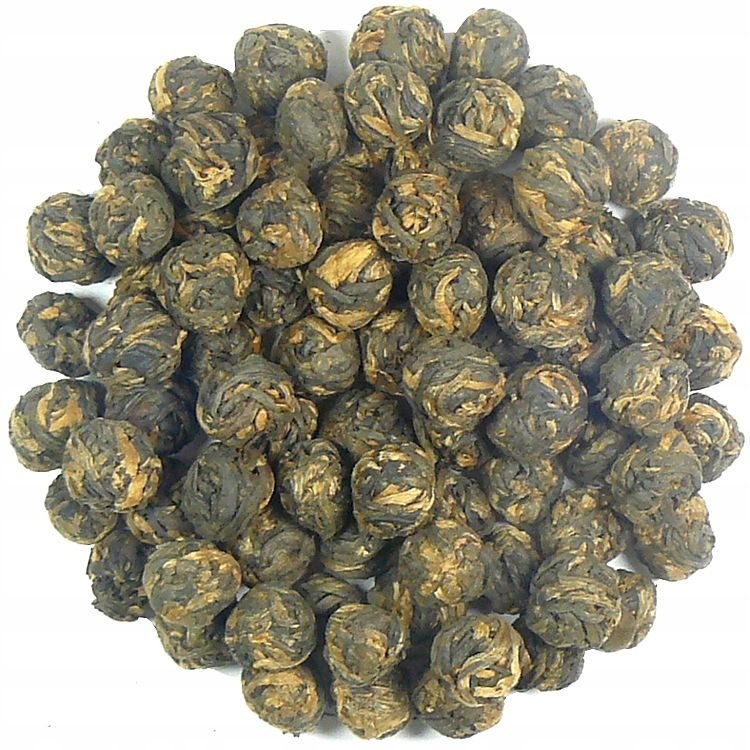 Herbata Czarna Czarna Perła Ręcznie Zwijana 500g