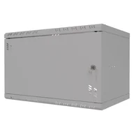 Szafy rack - Szafa wisząca Standard 19" 6U, 350mm, drzwi metalowe, szara - miniaturka - grafika 1
