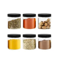 Pojemniki kuchenne - Słoik Plastikowy 125Ml Pojemnik 0,125L Na Przyprawy - 6Szt - miniaturka - grafika 1