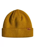 Czapki damskie - Quiksilver Rutyna - czapka beanie - męska - jeden rozmiar - brązowa - miniaturka - grafika 1