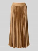 Spódnice - Spódnica midi z plisami - miniaturka - grafika 1