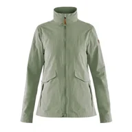 Kurtki damskie - FJÄLLRÄVEN Damska kurtka F84761-555 Travellers, MT, granatowa, L, Zielony (Sage Green), XS - miniaturka - grafika 1