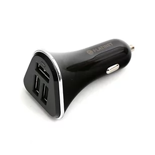 Platinet Ładowarka CAR CHARGER 3xUSB 5,2A czarna 43721 - Ładowarki samochodowe - miniaturka - grafika 2