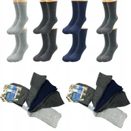 Skarpetki męskie - 8 par MIX SKARPETY POLSKA FROTTE zimowe 39-42 ciep - miniaturka - grafika 1
