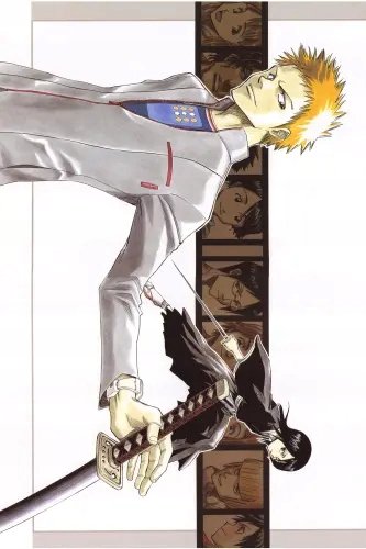 Plakat Anime Manga Bleach blh_099 A1+ (custom)