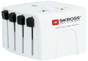 Kable komputerowe i do monitorów - Skross SKROSS adapter podróżny MUV Micro bez USB biały - miniaturka - grafika 1
