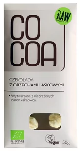 Cocoa CZEKOLADA Z ORZECHAMI LASKOWYMI BIO 50 g - bioplanet-8980 - Czekolada - miniaturka - grafika 1