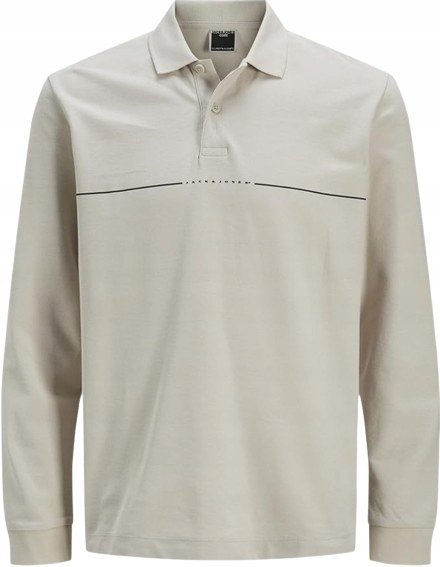 JACK & JONES KLASYCZNA KOSZULKA POLO Z DŁUGIM RĘKAWEM I LOGO S J7A