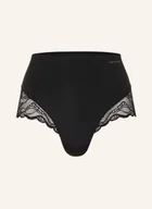 Majtki damskie - Calvin Klein Figi Modelujące Sensual Stretch Lace schwarz - miniaturka - grafika 1