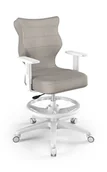 Fotele i krzesła biurowe - Krzesło młodzieżowe, Entelo, Duo biały, Monolith 03, rozmiar 6 WK+P - miniaturka - grafika 1