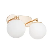 Lampy ścienne - LAMPA ŚCIENNA KINKIET NOWOCZESNY ZŁOTY FREDICA W2 - miniaturka - grafika 1