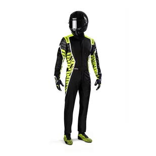 Kombinezon kartingowy Sparco X-LIGHT K MY22 czarno-żółty (CIK-FIA) - Odzież do sportów motorowych - miniaturka - grafika 2