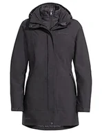 Kurtki damskie - Vaude Idris III 3in1 Parka Women, czarny EU 34 | XXS 2021 Kurtki przeciwdeszczowe 424026780340 - miniaturka - grafika 1