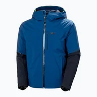 Kurtki narciarskie - Kurtka narciarska męska Helly Hansen Carv Lifaloft niebieska 65777_606 xl - miniaturka - grafika 1