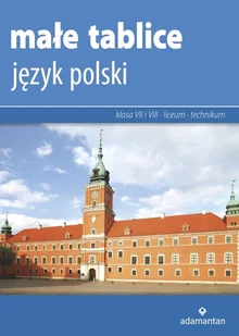 Język Polski Małe Tablice Praca zbiorowa - Lektury gimnazjum - miniaturka - grafika 1