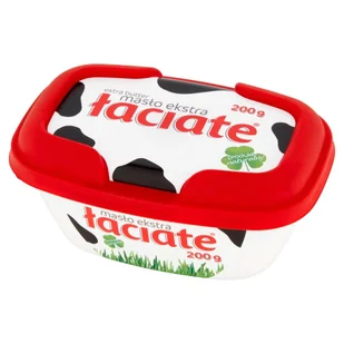Łaciate Masło ekstra 200 g - Masło i margaryna - miniaturka - grafika 1