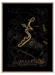 Suzuka Grand Prix Japonii Formuły 1 / plakat tor wyścigowy - Plakaty - miniaturka - grafika 1