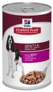 Mokra karma dla psów - HILL'S SP Science Plan Canine Adult wołowina 370g - puszka - miniaturka - grafika 1