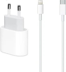 Ładowarka Vega LITTE ŁADOWARKA SIECIOWA 20W BIAŁA FASTON POWER DELIVERY PD TYP-C + KABEL IPHONE USB-C DO LIGHTNING 1M 12W APPX> - Ładowarki do telefonów - miniaturka - grafika 1
