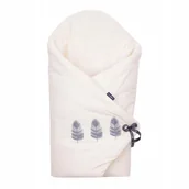 Śpiworki dla dzieci - Zaffiro – rożek niemowlęcy Nature Velvet kremowy, antyalergiczny - miniaturka - grafika 1