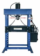Prasy - Elektryczna warsztatowa prasa hydrauliczna + Generator ozonu za 1 złotych! (siła nacisku: 250 T) 80180106 - miniaturka - grafika 1
