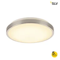 Lampy sufitowe - SLV SPOTLINE MARONA LED lampa sufitowa okrągła 3000k szczotk alu 155156 - miniaturka - grafika 1