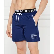 Kąpielówki męskie - Iceberg Szorty kąpielowe Regular Fit - miniaturka - grafika 1