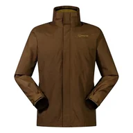 Kurtki męskie - Berghaus Męska kurtka Hillwalker Gemini 3w1, Bark, L - miniaturka - grafika 1