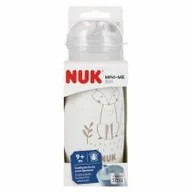 Kubki dla dzieci - Nuk Kubek 9m Mini-Me stal Sip popiel 10255689 300 ml - miniaturka - grafika 1