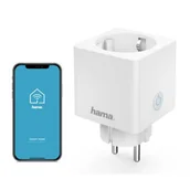 Systemy inteligentnych domów - HAMA Inteligentne gniazdko HAMA WI-FI Mini bez koncentratora pomiar zużycia 3680W - miniaturka - grafika 1