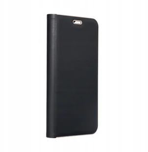 Kabura LUNA Book Gold do SAMSUNG S25 czarny - Etui i futerały do telefonów - miniaturka - grafika 1