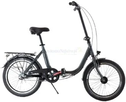 Aluminiowy rower składany składak niska rama MIFA 3-biegi Shimano NEXUS szary - Rowery Aluminiowy rower składany składak niska rama MIFA 3-biegi Shimano NEXUS szary - Rowery - miniaturka - grafika 1