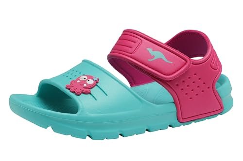 KangaROOS Sandały dziecięce Kangaswim II, Ocean Daisy Pink, 30 EU
