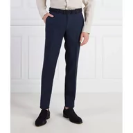 Spodnie męskie - Oscar Jacobson Lniane spodnie | Regular Fit - miniaturka - grafika 1