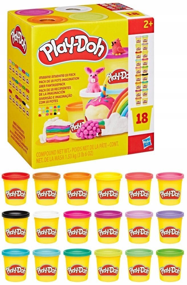 Play-Doh 18 Pack Imagine Anything 1,53 kg