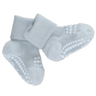 GoBabyGo antypoślizgowe skarpetki dla dzieci BAMBOO Sky Blue 2 lata - Skarpetki dla dzieci - miniaturka - grafika 1