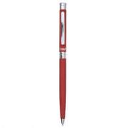 Długopisy - Spokey Easy, Długopis Stretto, czerwony-matowy - miniaturka - grafika 1