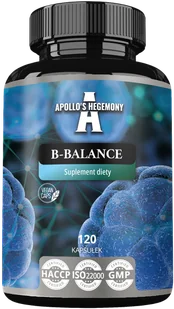 APOLLO'S HEGEMONY B-BALANCE WITAMINA B 120 KAPSUŁEK - Witaminy i minerały - miniaturka - grafika 1