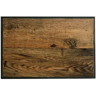 Wycieraczka Art 50 x 80 cm drewno - Wycieraczki - miniaturka - grafika 1
