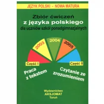 PRACA ZBIOROWA Język Polski - nowa matura, Zbiór ćwiczeń z języka polskiego, dla uczniów szkół ponadgimnazjalnych. - Pozostałe książki - miniaturka - grafika 1