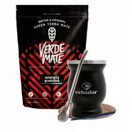 Yerba Mate - Zestaw do yerba mate Verde Energia Guarana 500g - miniaturka - grafika 1