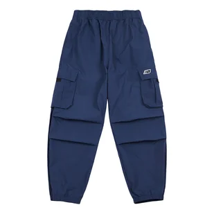 Spodnie dziecięce New Balance LAKB0078NNY  granatowe - Spodnie damskie - miniaturka - grafika 1
