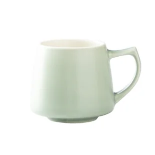 Origami Filiżanka ceramiczna Aroma Matowy zielony 200 ml - kubek - Kubki - miniaturka - grafika 1