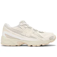 Buty dla dziewczynek - Buty dziecięce New Balance PZ740KP - beżowe - miniaturka - grafika 1
