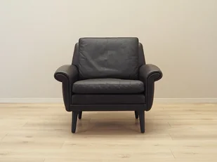 Fotel skórzany brązowy, lata 60, Aage Christiansen, Erhardsen & Andersen - Fotele - miniaturka - grafika 1