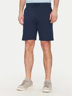 Spodenki męskie - Blend Szorty sportowe 20717881 Granatowy Regular Fit - miniaturka - grafika 1