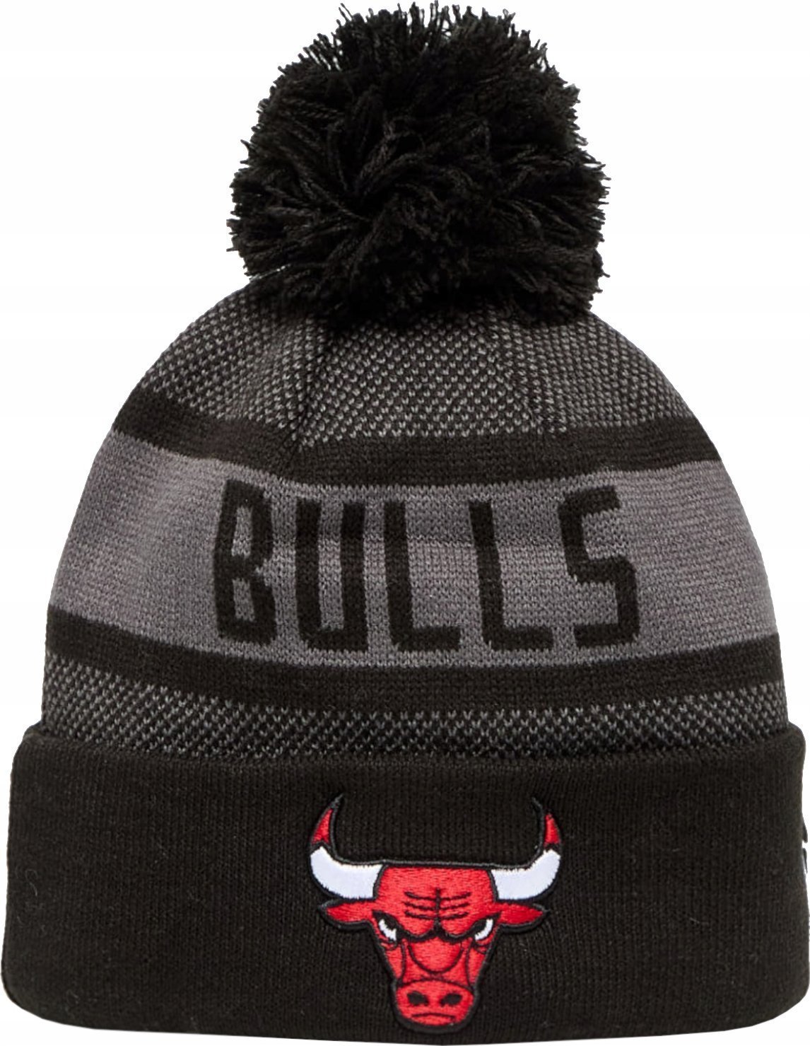 New Era New Era Jake Cuff Beanie Chicago Bulls Hat 60565217 szary OSFM